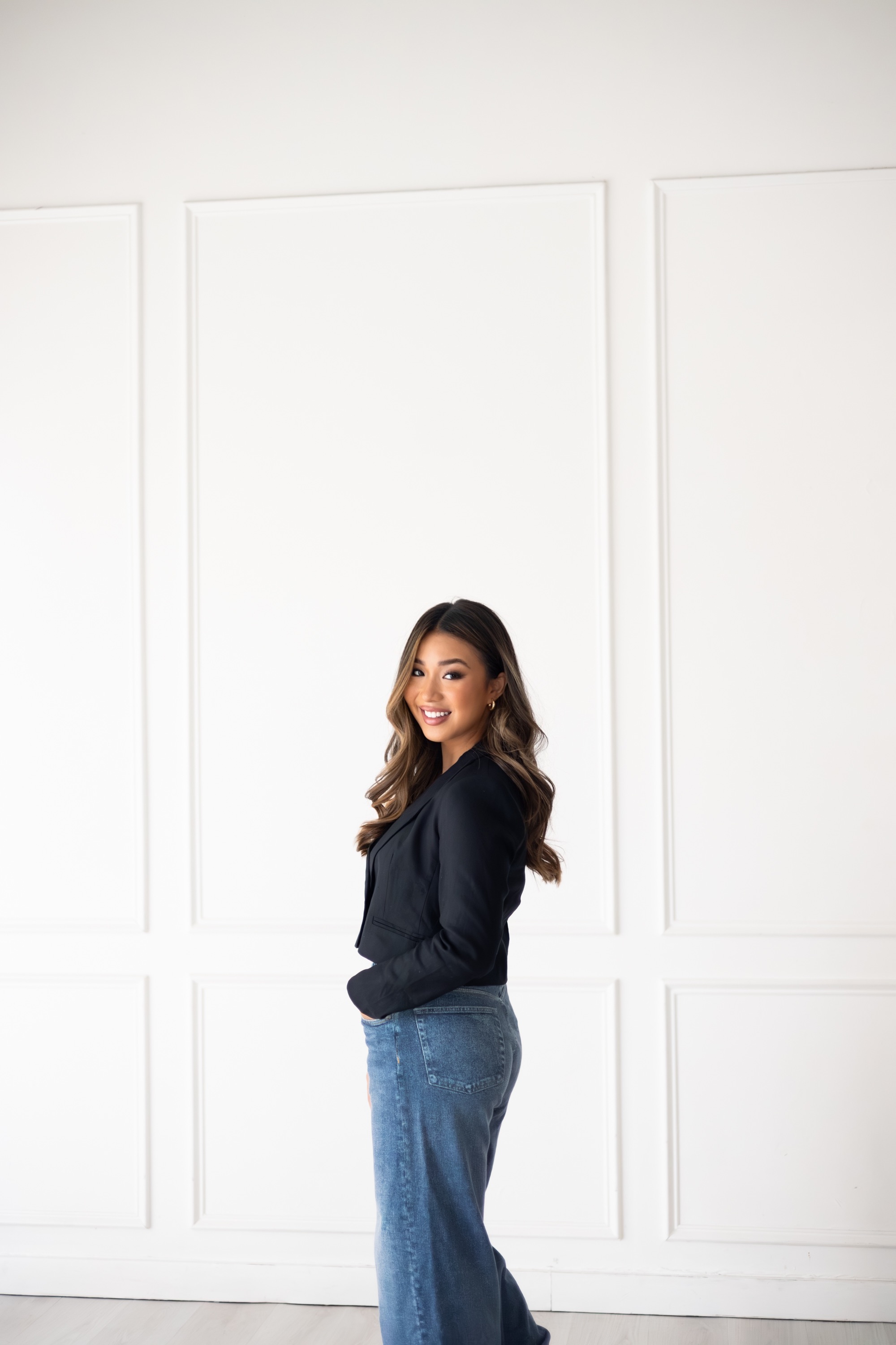 Katie Hoang in an editorial branding portrait